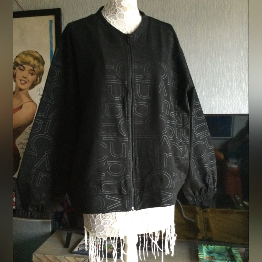 Calvin Klein Zip Up Jacket Size 3X